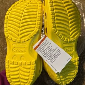 Yellow croccs